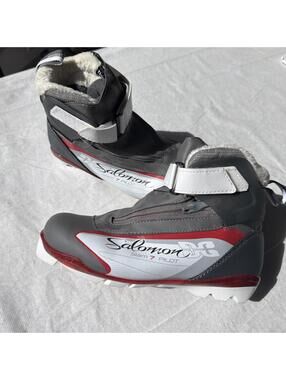 Ski Salomon Siam 7 Pilot S Cross Country  Ski Boots W Size 38  warm w 6